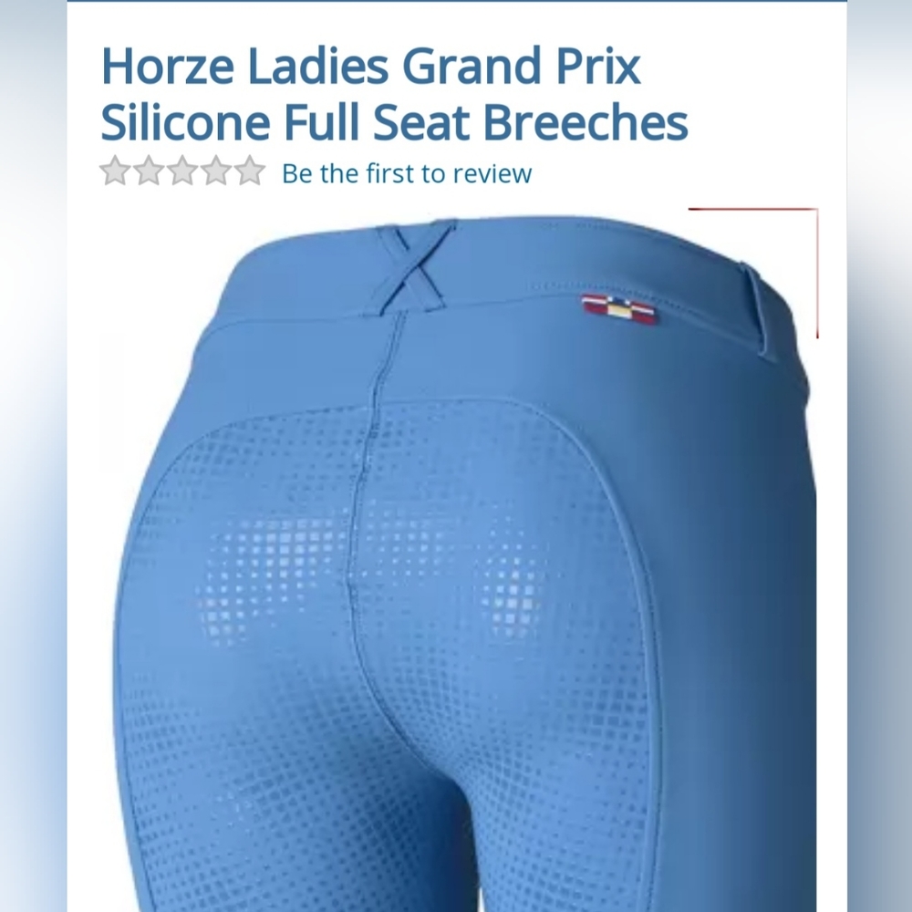 Horze Ladies Grand Prix Silicone Full Seat Breeches